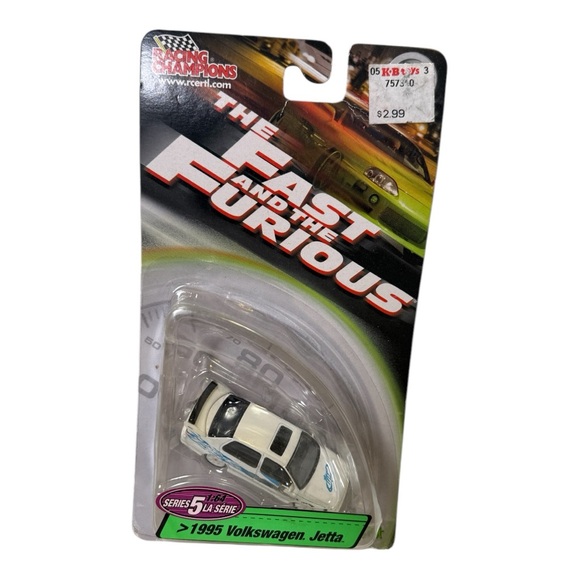 Racing Champions 1995 Volkswagen Jetta Fast And The Furious Series 5 RARE - Picture 1 of 6